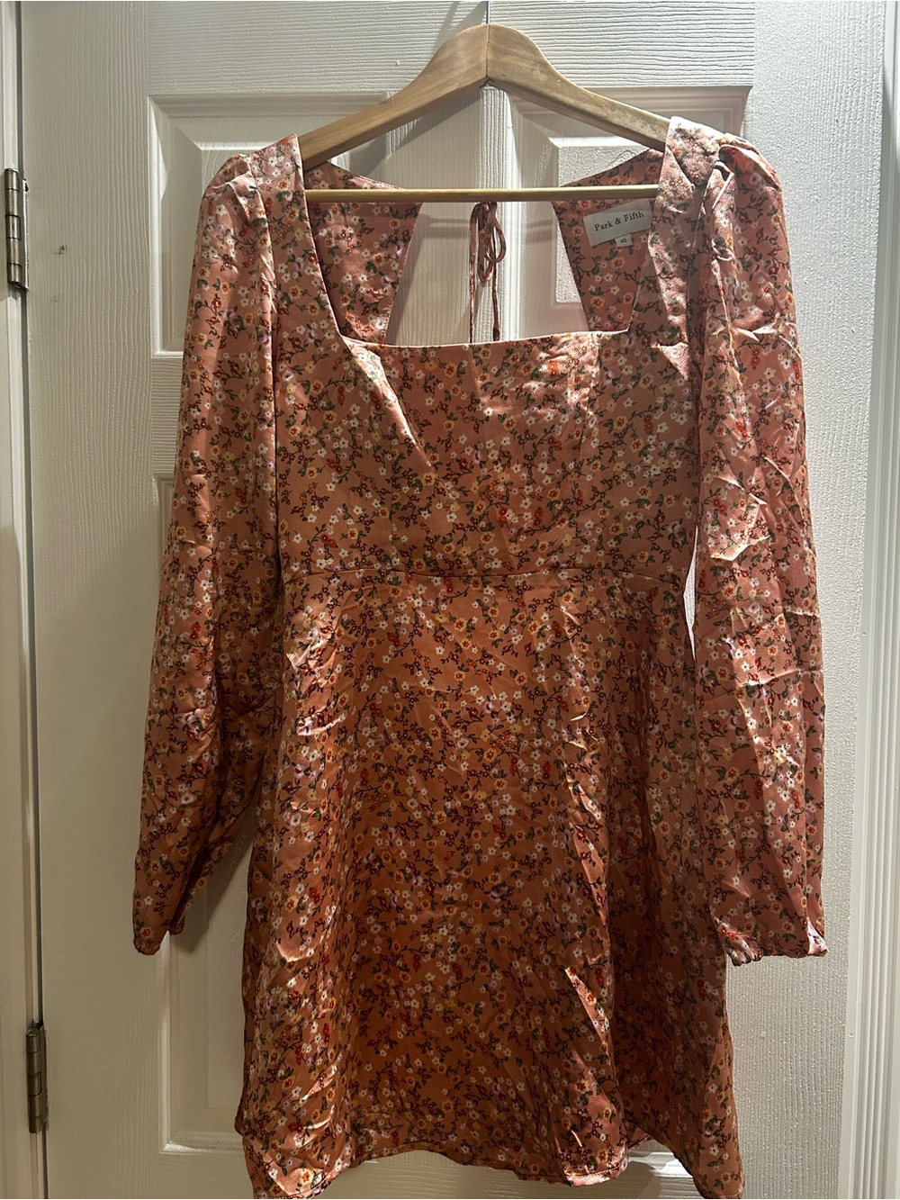 Park & Fifth Harper Mini Dress in Pink Posy